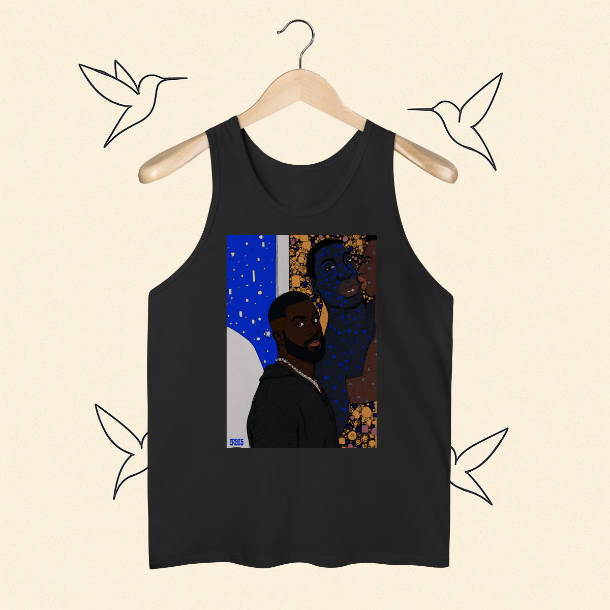 Nome do produto: Regata Baco Exu do Blues Hasos