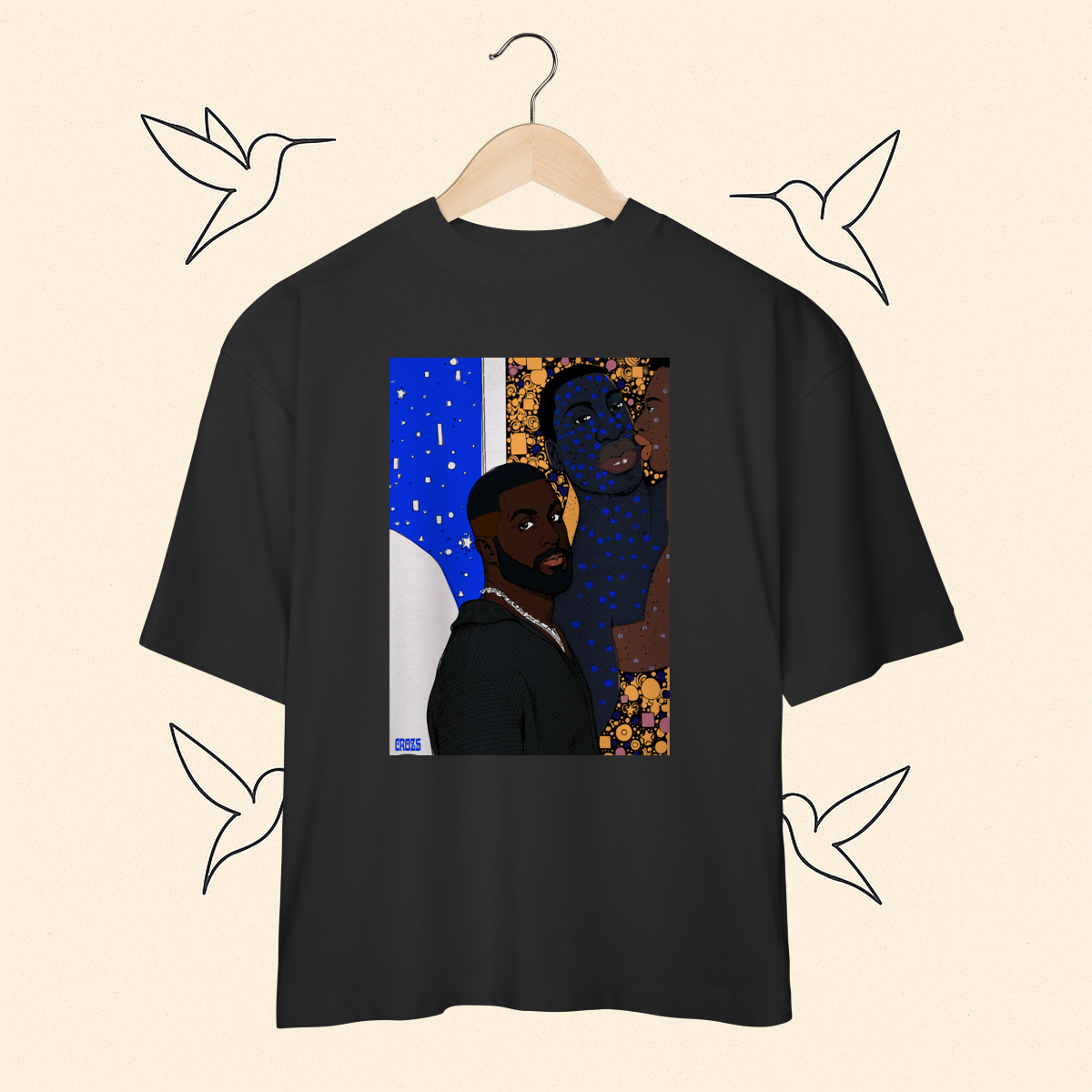 Nome do produto: Oversized Baco Exu do Blues Hasos