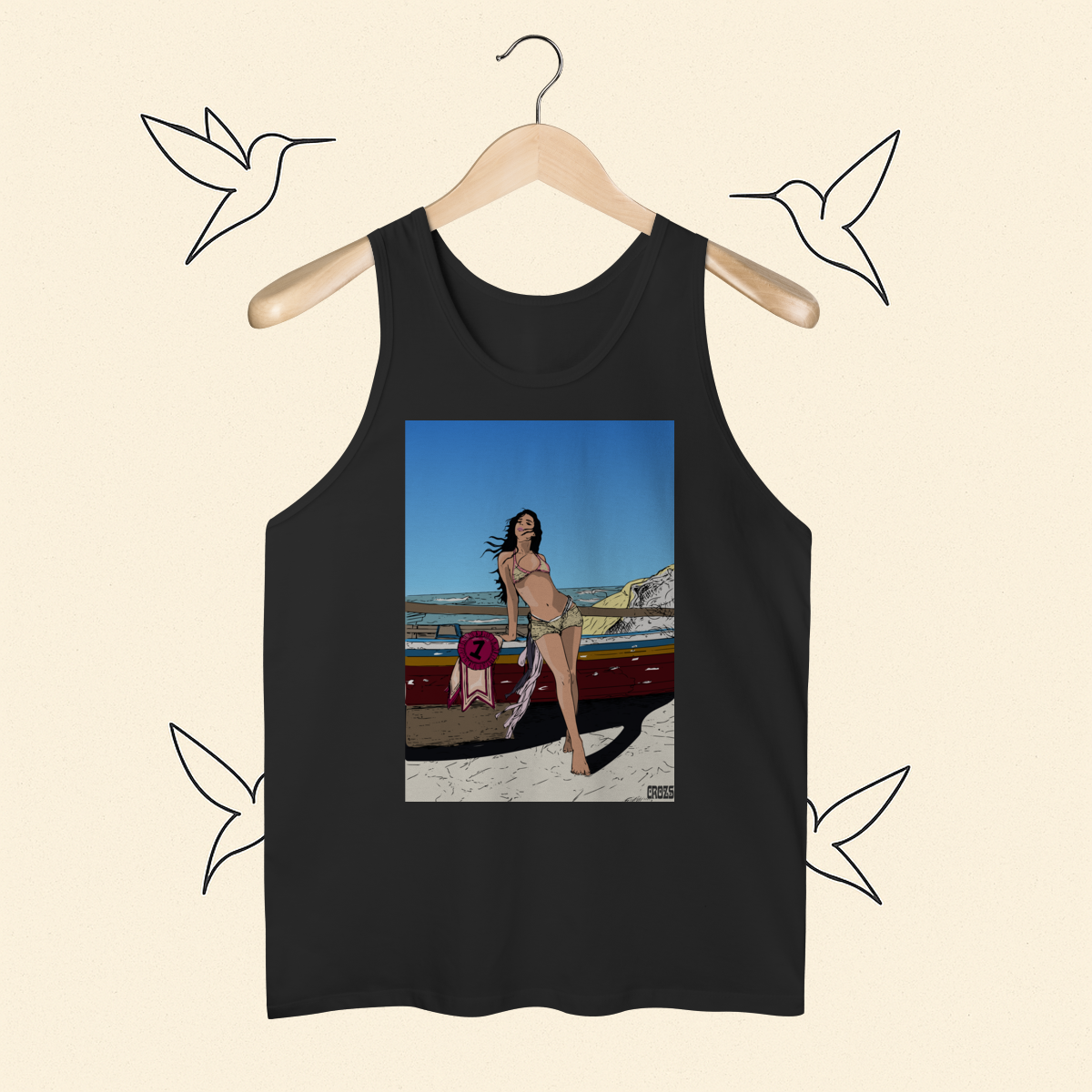 Nome do produto: Regata Marina Sena De Primeira