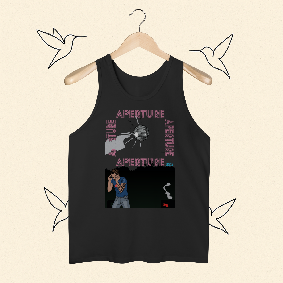 Nome do produto: Regata Harry Styles Aperture