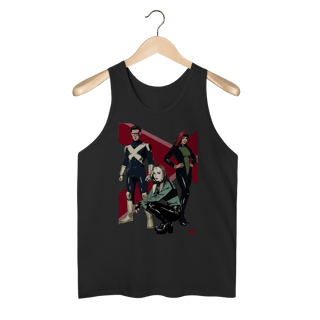 Nome do produto Regata X Men Evolution Jean, Scott, Rogue