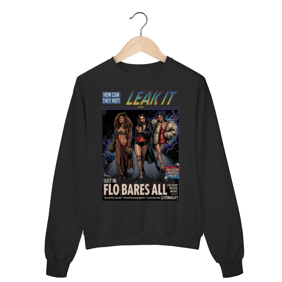 Nome do produto: Moletom FLO Leak It