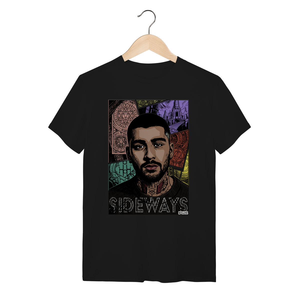 Nome do produto: Camiseta Zayn Sideways