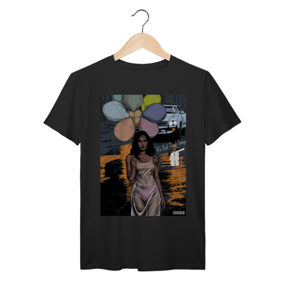 Camiseta Premium Demi Lovato Its Not That Deep Deluxe