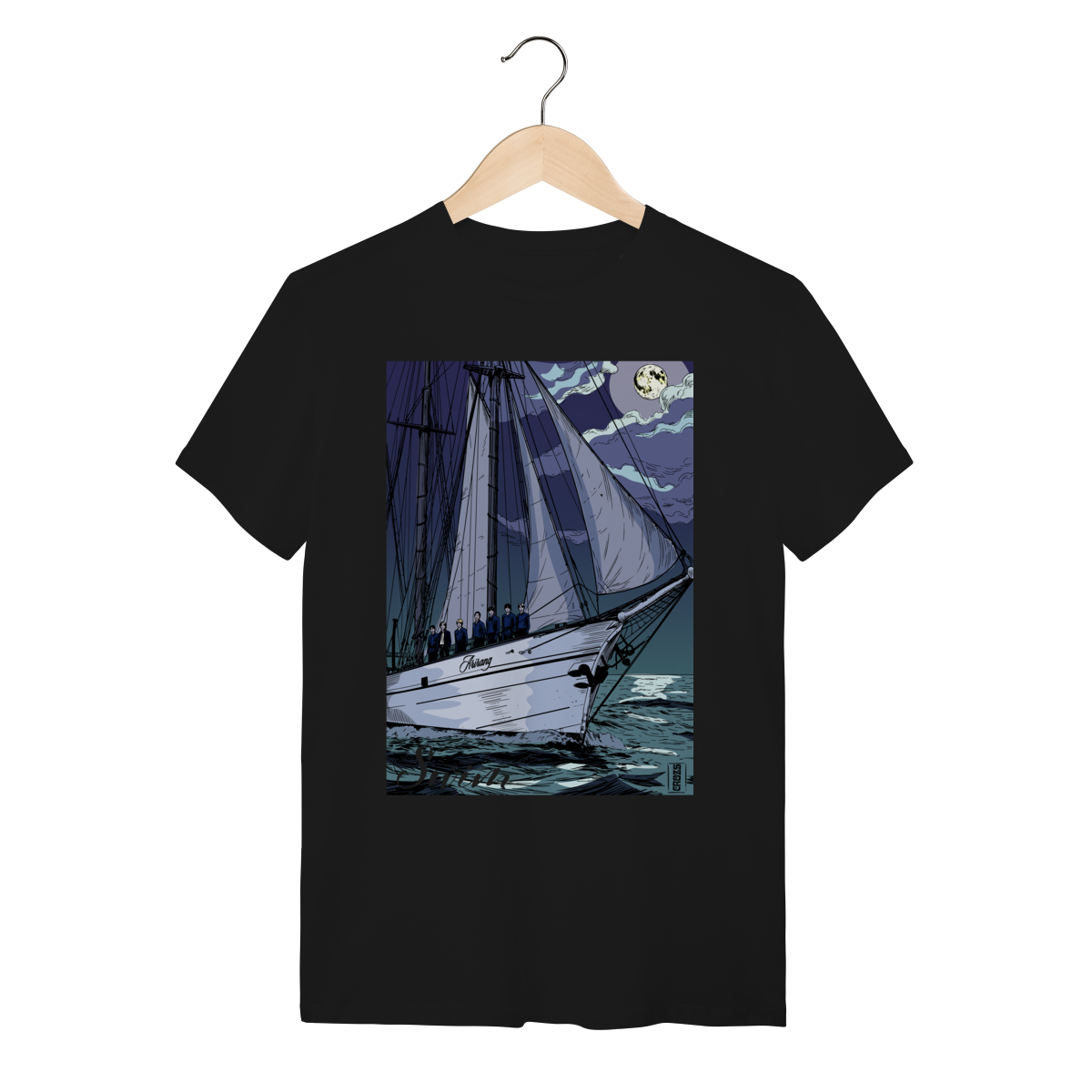 Nome do produto: Camiseta BTS Swim