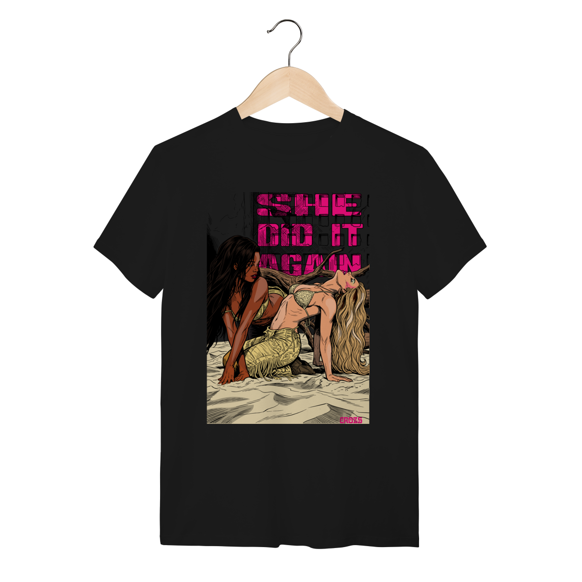 Nome do produto: Camiseta Tyla + Zara She Did It Again