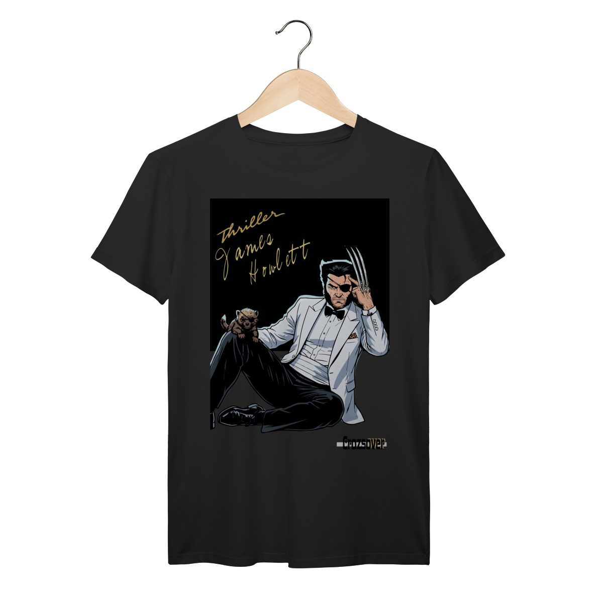 Nome do produto: Camiseta Premium  Wolverine x Thriller