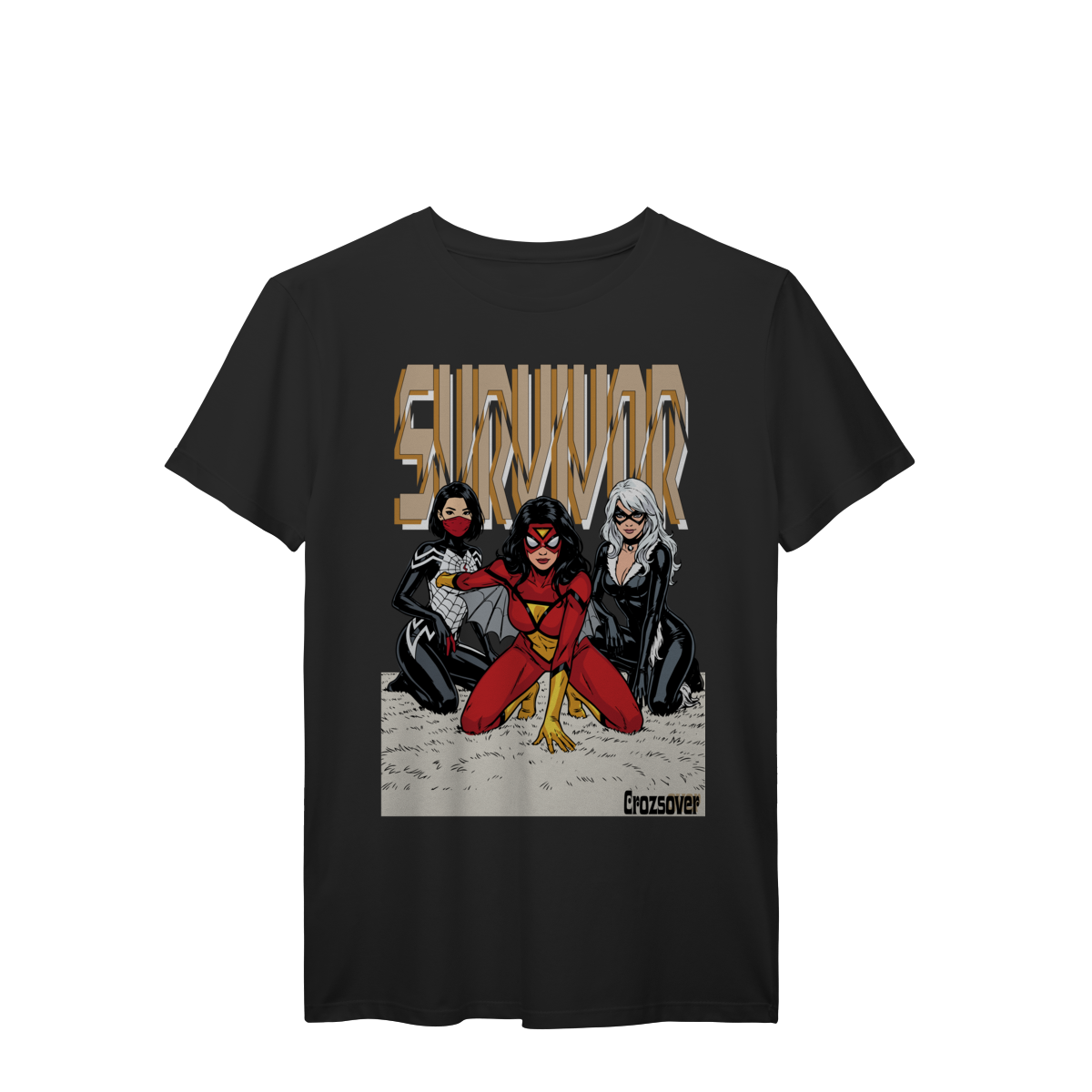 Nome do produto: Camiseta Premium Survivor Spiderverso