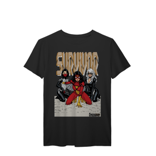 Camiseta Premium Survivor Spiderverso