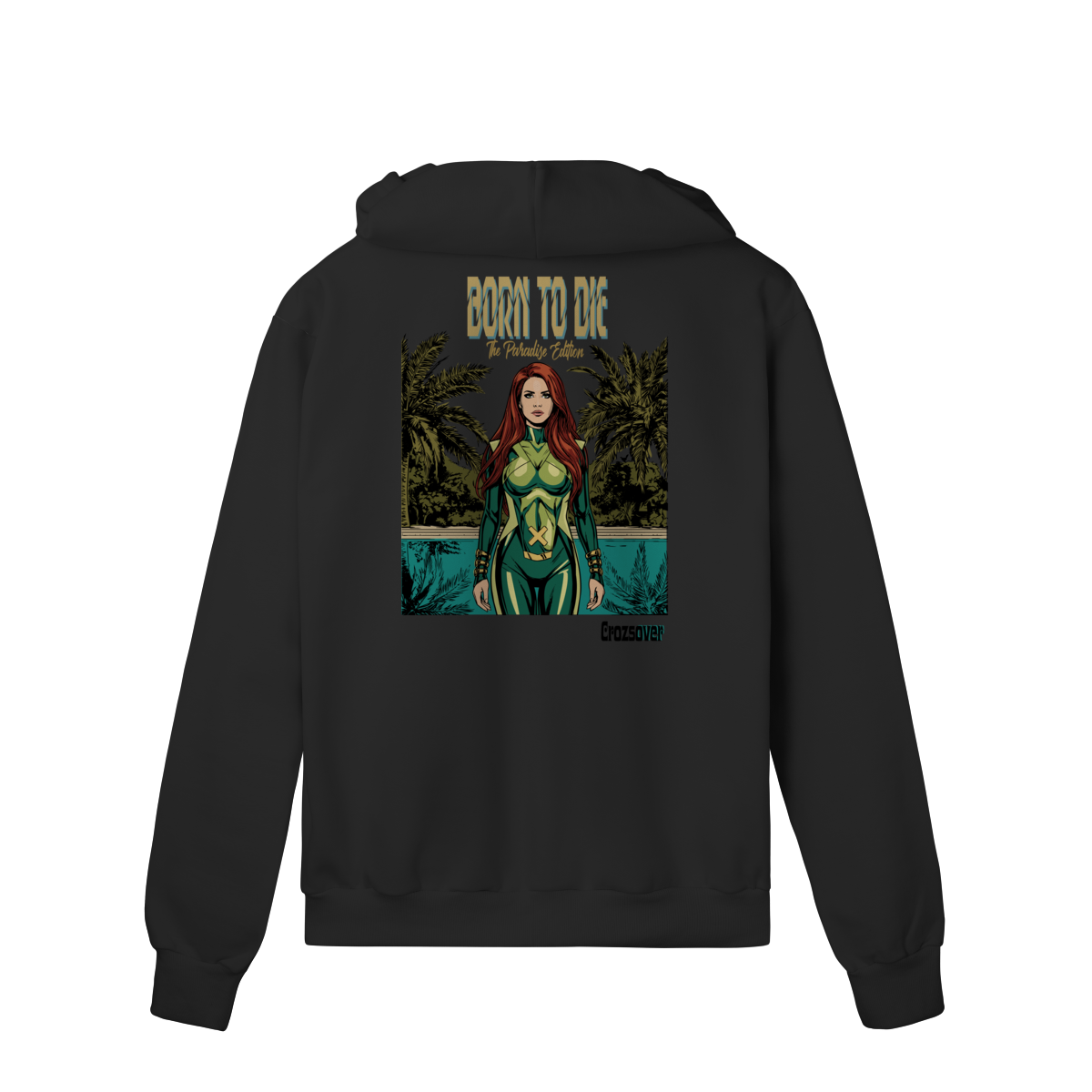 Nome do produto: Moletom com Ziper Jean Grey x Born To Die