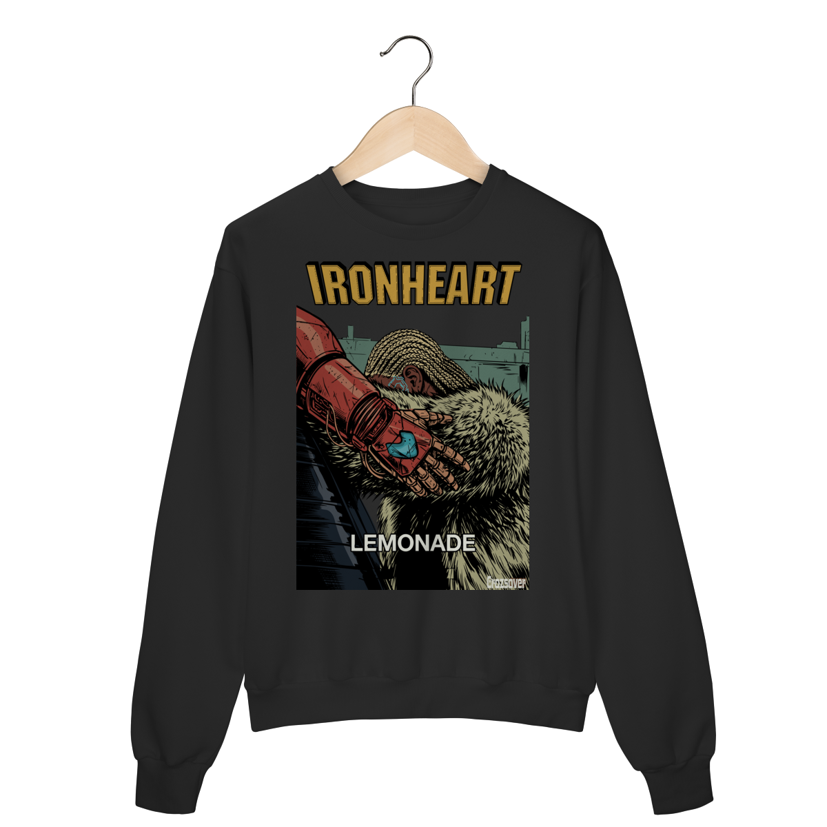 Nome do produto: Moletom Coração de Ferro X Lemonade