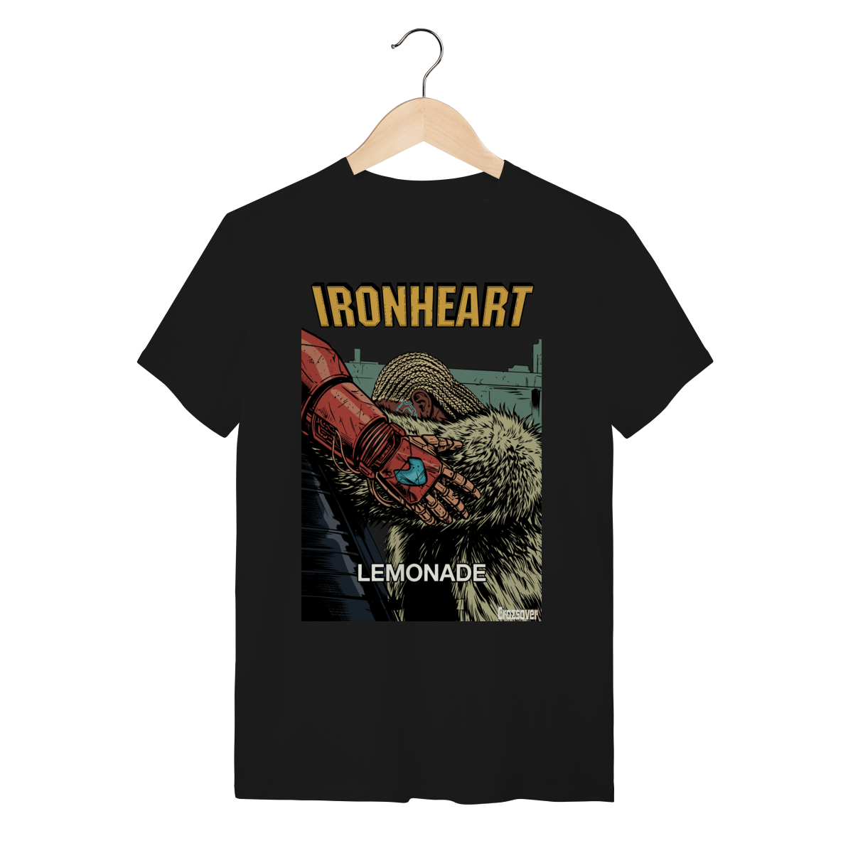 Nome do produto: Camiseta Coração de Ferro X Lemonade