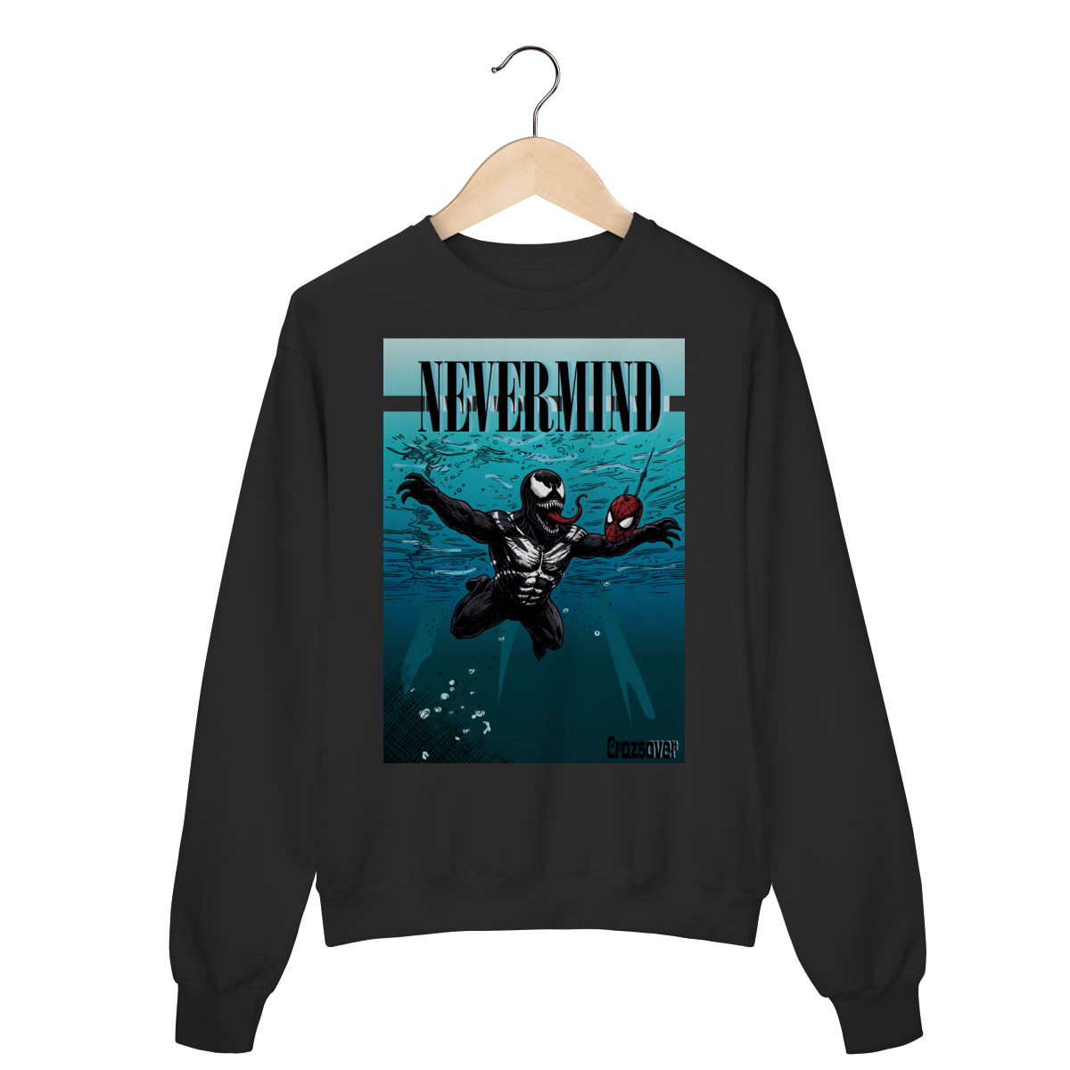 Nome do produto: Moletom Fechado Venom X Nevermind