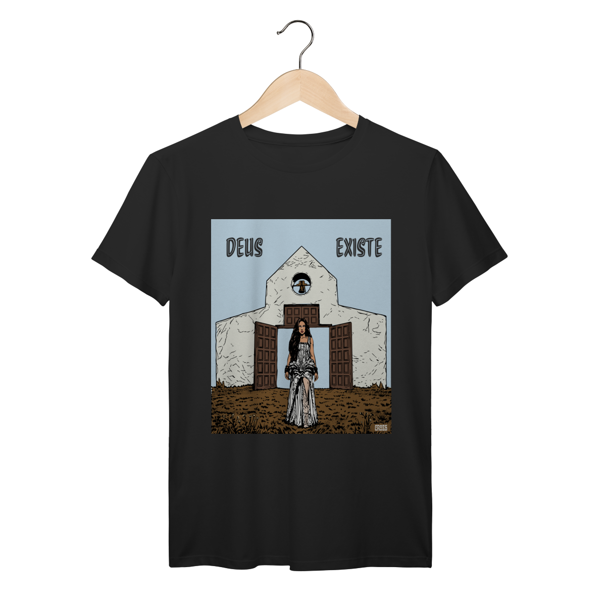 Nome do produto: Camiseta Premium Anitta Deus Existe