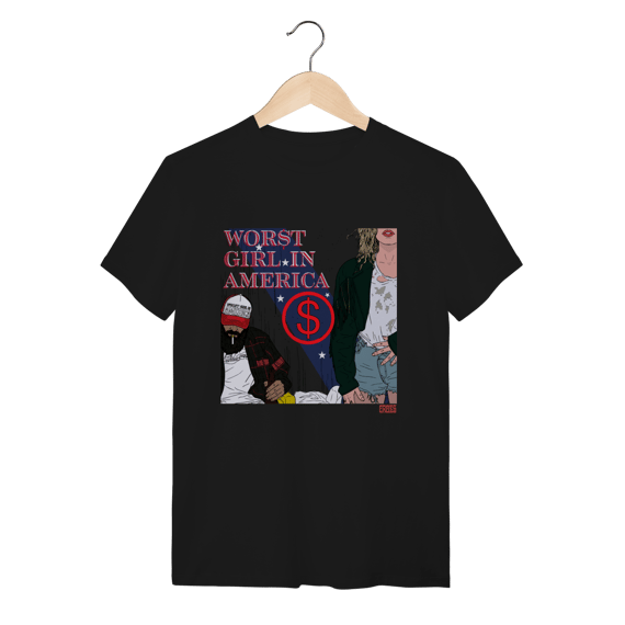 Camiseta Worst Girl in America - Slayyyter