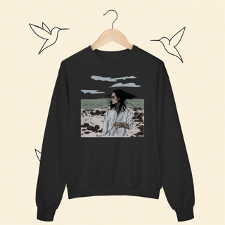 Nome do produto Moletom Kehlani Blue Water Road