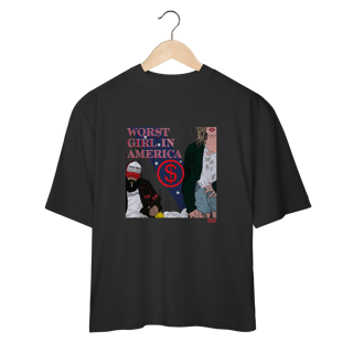 Nome do produto Oversized Worst Girl in America - Slayyyter
