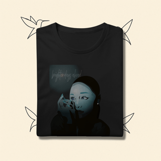Nome do produto Camiseta Premium Ariana Grande Brighter Days Ahead