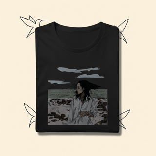 Nome do produto Camiseta Premium Kehlani Blue Water Road