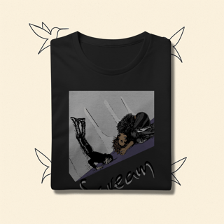 Nome do produto Camiseta Premium Scream Janet e Michael Jackson