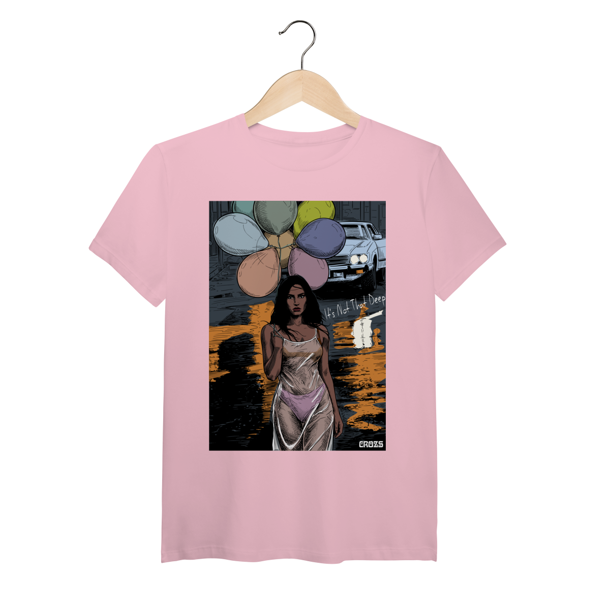 Nome do produto: Camiseta Pima Demi Lovato Its Not That Deep Deluxe