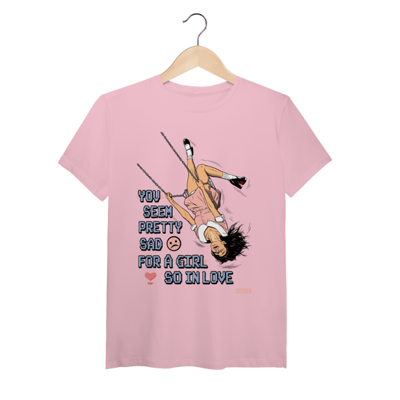 Camiseta Pima Olivia Rodrigo You Seem Pretty Sad For a Girl So in Love