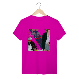 Nome do produto Camiseta Worst Girl in America - Slayyyter