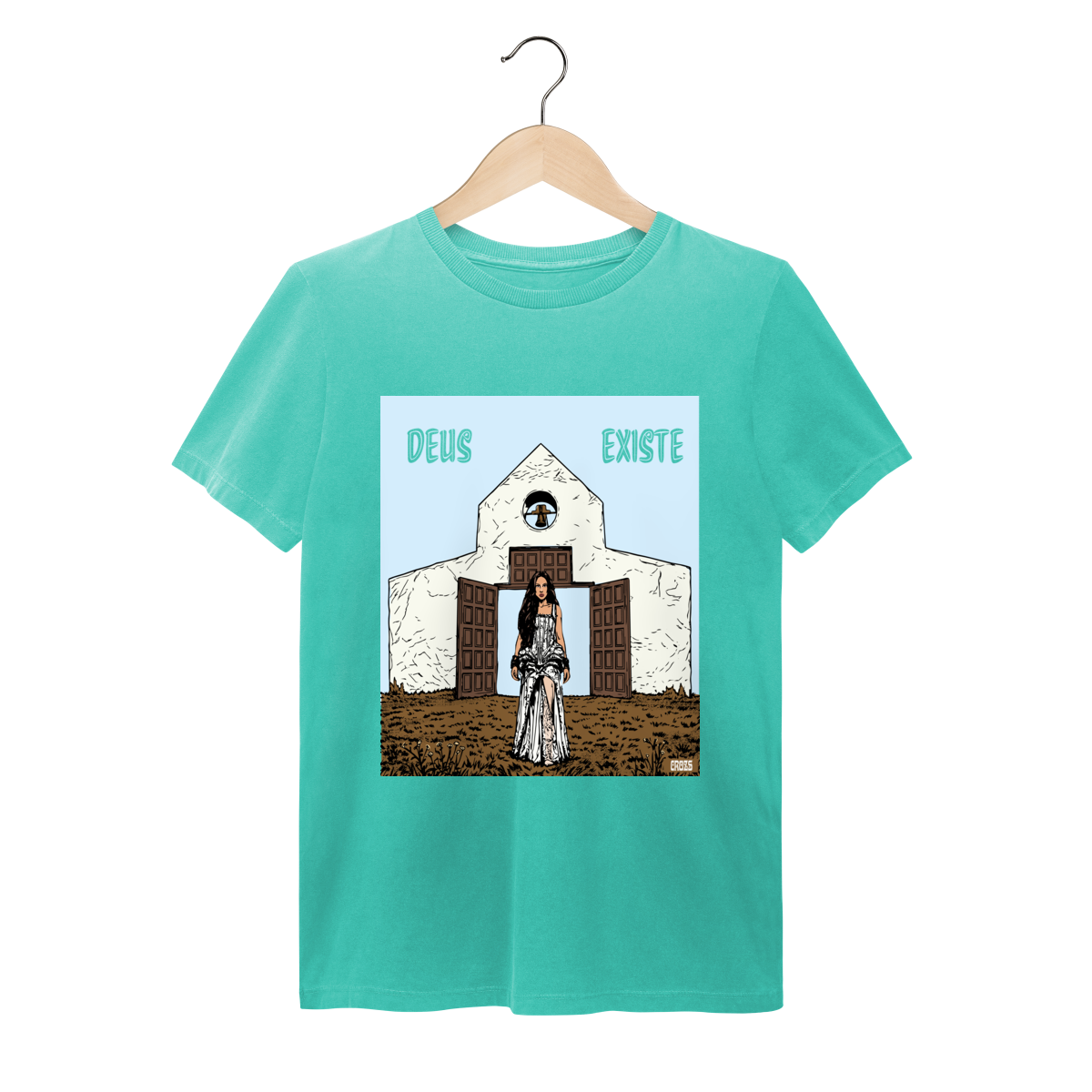Nome do produto: Camiseta Estonada Anitta Deus Existe