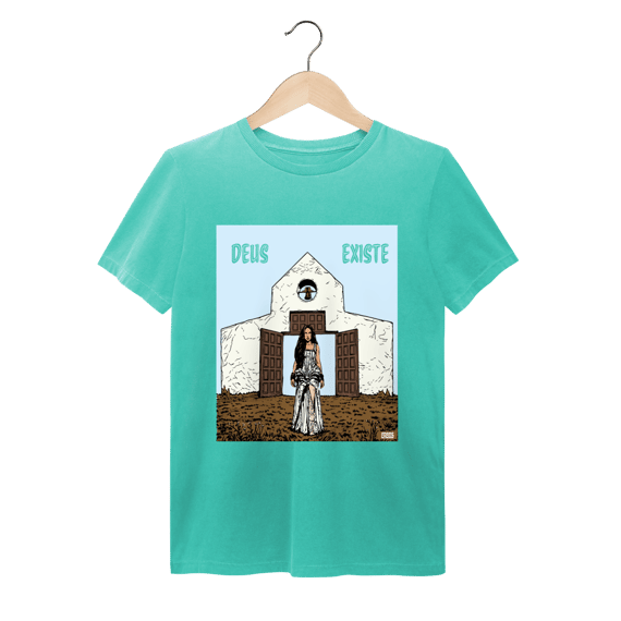 Camiseta Estonada Anitta Deus Existe