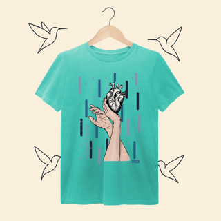 Nome do produto Camiseta Estonada Aurora what happened to the heart? 