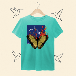 Nome do produto Camiseta Estonada Maroon 5 Love Is Like