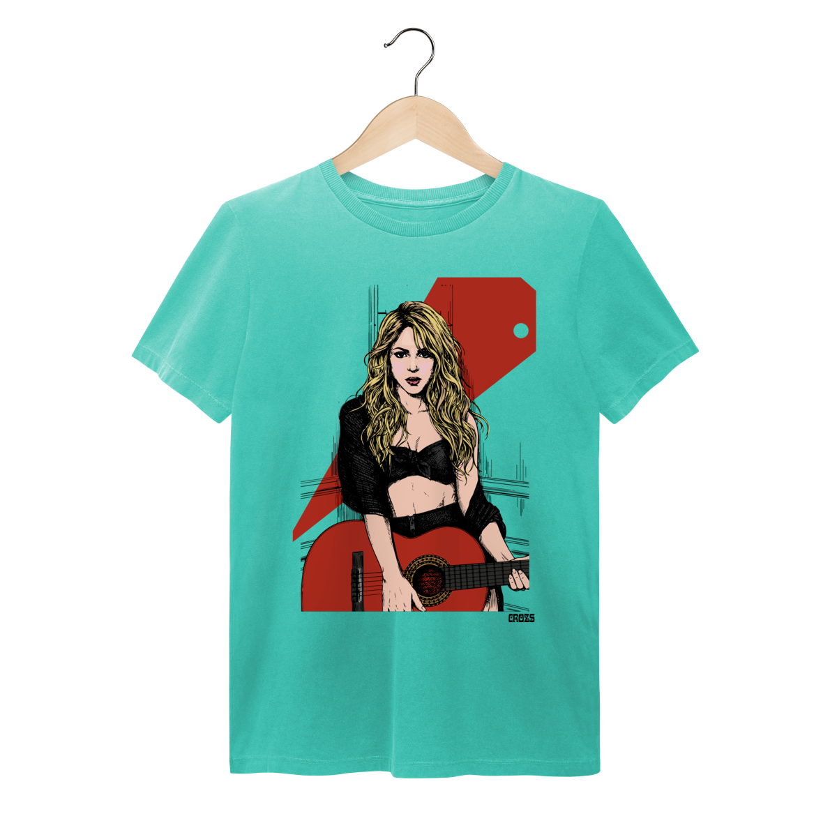 Nome do produto Camiseta Estonada Shakira