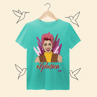 Nome do produto Camiseta Estonada Anitta eXplosion