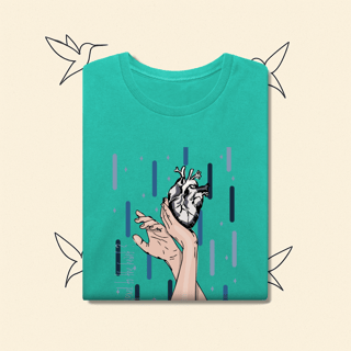 Nome do produto Camiseta Estonada Aurora what happened to the heart? 