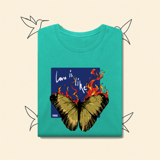 Nome do produto Camiseta Estonada Maroon 5 Love Is Like