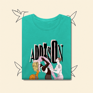 Nome do produto Camiseta Estonada Addison Rae - Addison