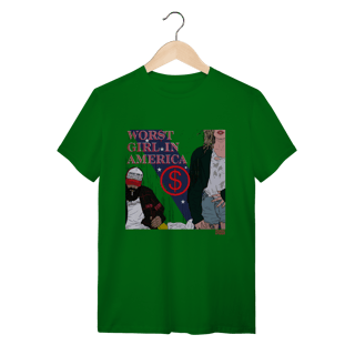 Nome do produto Camiseta Worst Girl in America - Slayyyter