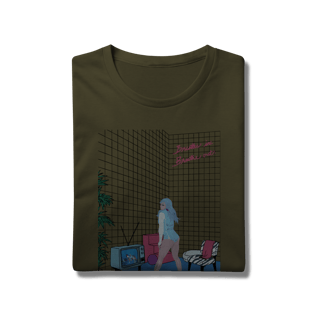 Nome do produto Camiseta Premium Hilary Duff Breathe in breathe out