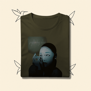 Nome do produto Camiseta Premium Ariana Grande Brighter Days Ahead