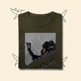 Nome do produto Camiseta Premium Scream Janet e Michael Jackson