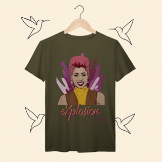 Nome do produto Camiseta Premium Anitta eXplosion