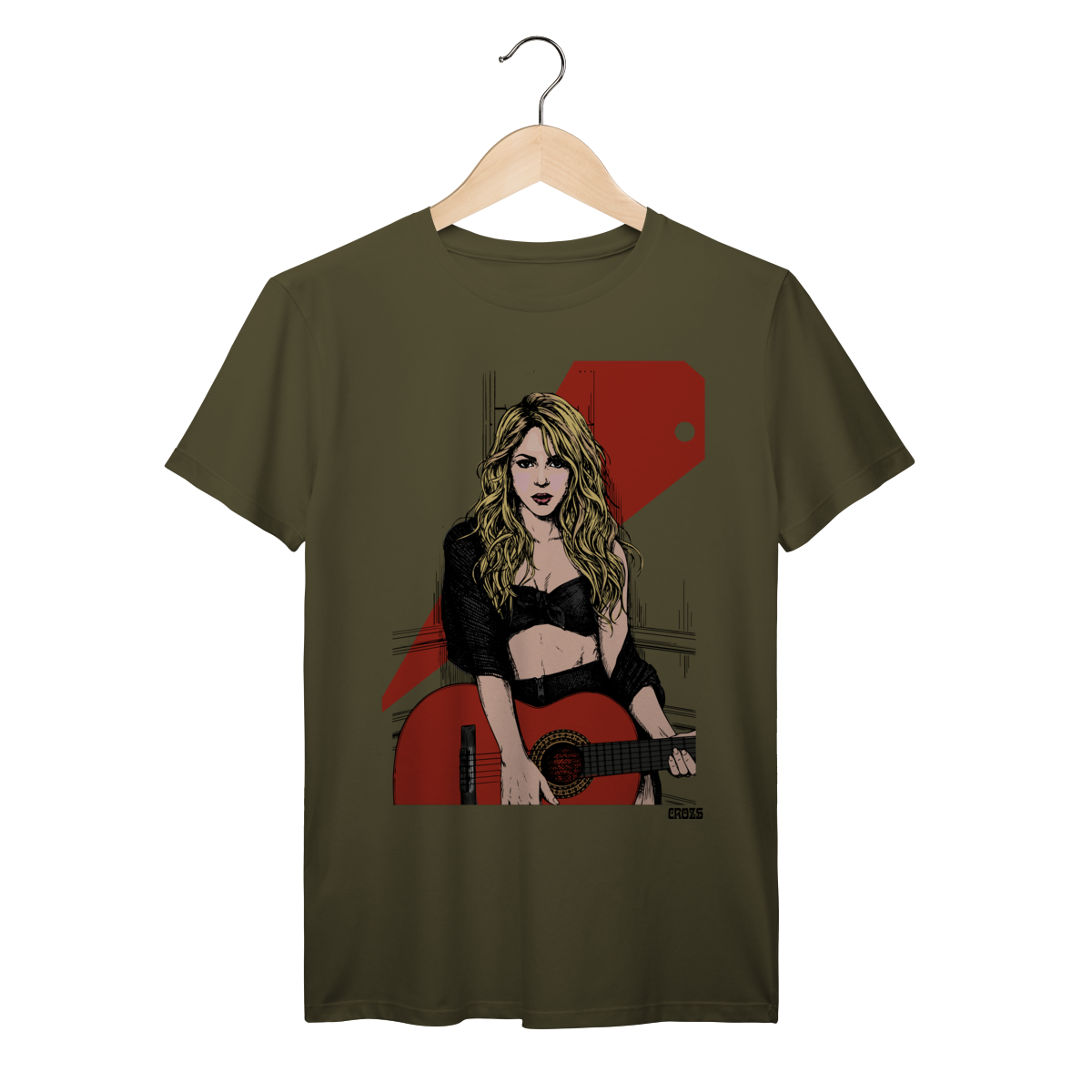 Nome do produto Camiseta Premium Shakira
