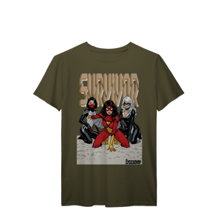 Nome do produto Camiseta Premium Survivor Spiderverso