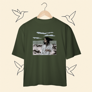 Nome do produto Oversized Kehlani Blue Water Road