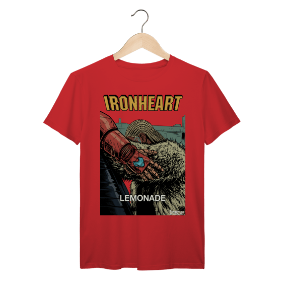 Camiseta Premium Coração de Ferro X Lemonade
