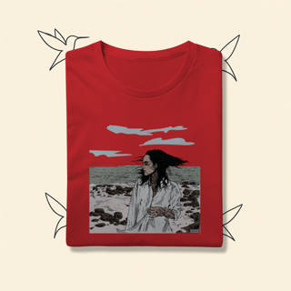 Nome do produto Camiseta Premium Kehlani Blue Water Road