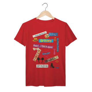 Nome do produto Camiseta Premium Britney Spears Antologia