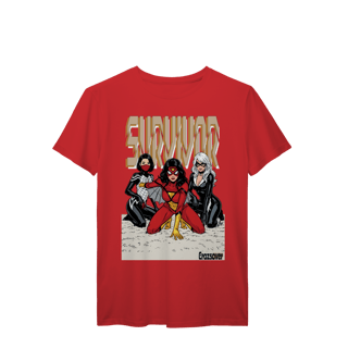 Nome do produto Camiseta Premium Survivor Spiderverso