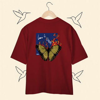 Nome do produto Oversized Maroon 5 Love Is Like