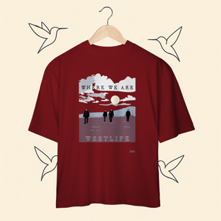 Nome do produto Oversized Westlife Where We Are